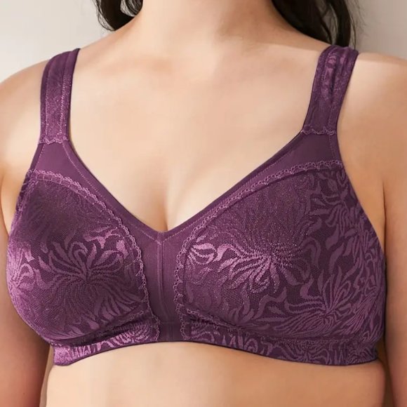 ZeroBound Other - Minimizer Bras Cushion Strap Wirefree Full Coverage Large Bust Non-Padded Bra